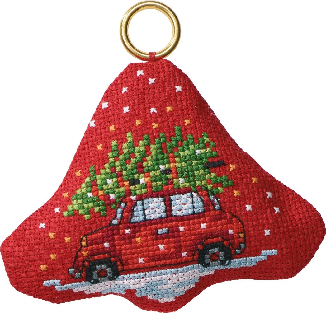 Car Cross Stitch Kit - Aida