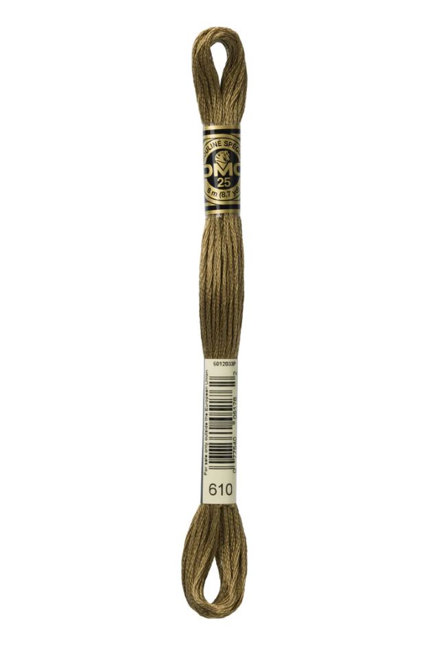 610 Beaver DMC #117 6 Strand Embroidery Floss - 8m