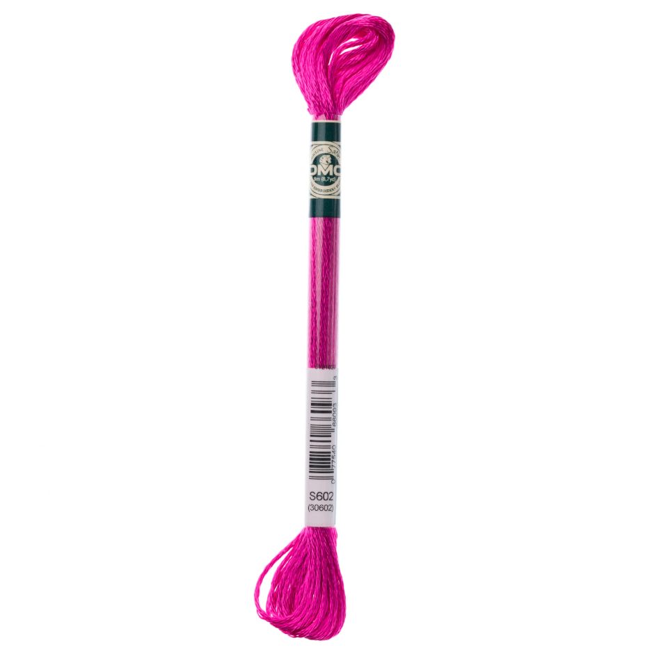 S602 Pink Verbena DMC #1008F Satin Floss - 8m