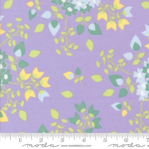 Sherbet Sunshine Flannel Sunshine Bouquets in Lavender by Corey Yoder