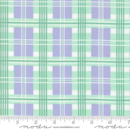 Sherbet Sunshine Flannel Plaid in Lavender by Corey Yoder