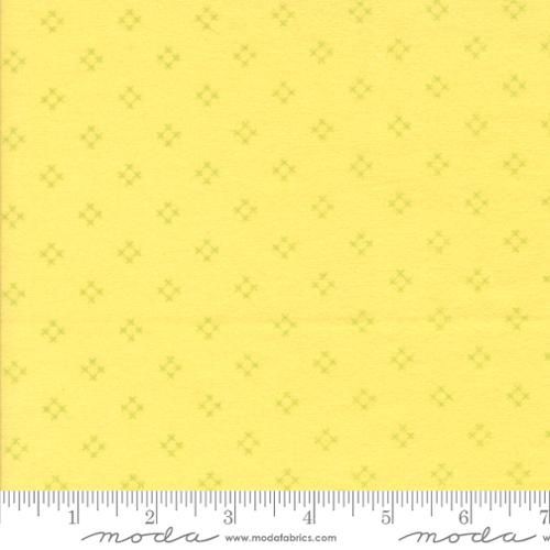 Sherbet Sunshine Flannel Diamond X in Sunshine by Corey Yoder