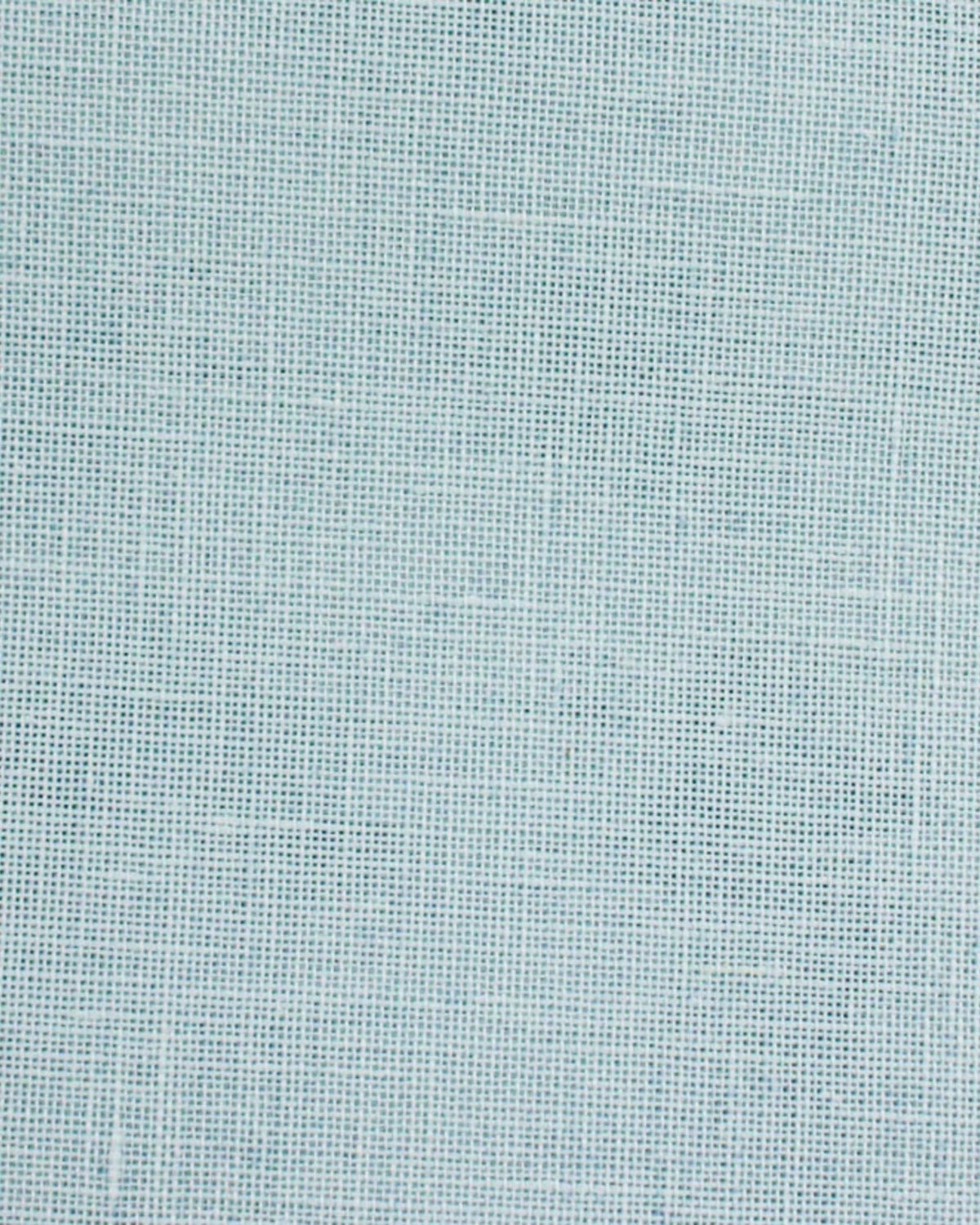 Permin - Linen 28ct/11 - Aqua Blue Light 076/403 - 140cm wide