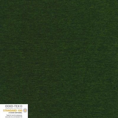 Stof 21-315 Avalana Sweat Melange Brushed - Bottle Green