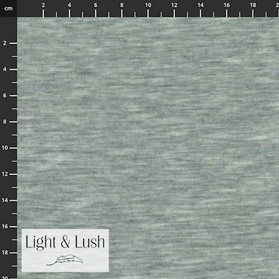 Stof 30-405 Light &amp; Lush Merino Knit - Light Grey