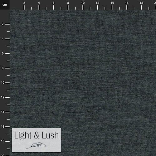 Stof 30-406 Light &amp; Lush Merino Knit - Anthrazite