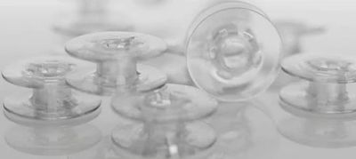 SINGER® Class 66 Transparent Bobbins - 5 Pack