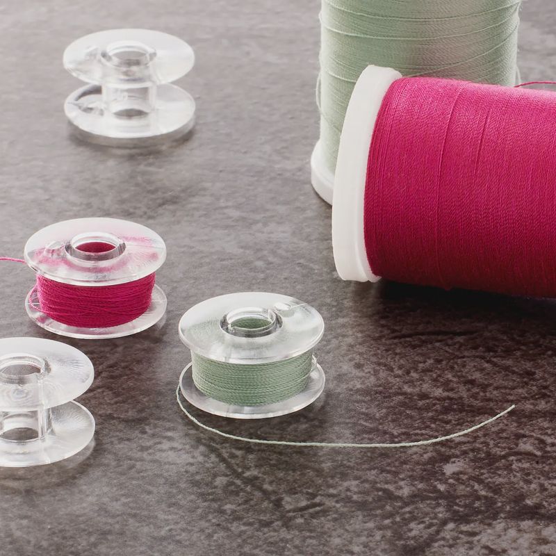 SINGER® Class 66 Transparent Bobbins - 5 Pack