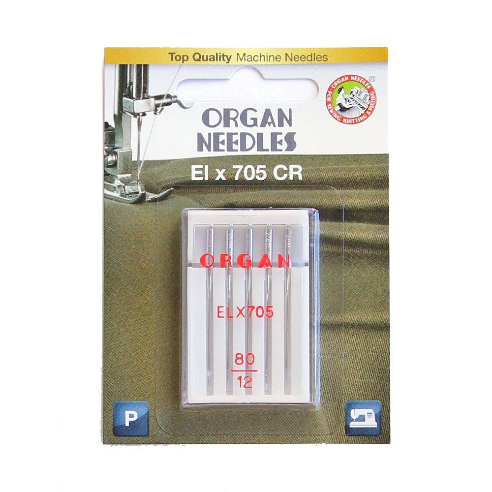 Organ Overlock Serger EL x 705 CR - 80/12 - 5 pack