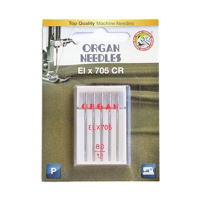 Organ Overlock Serger EL x 705 CR - 80/12 - 5 pack