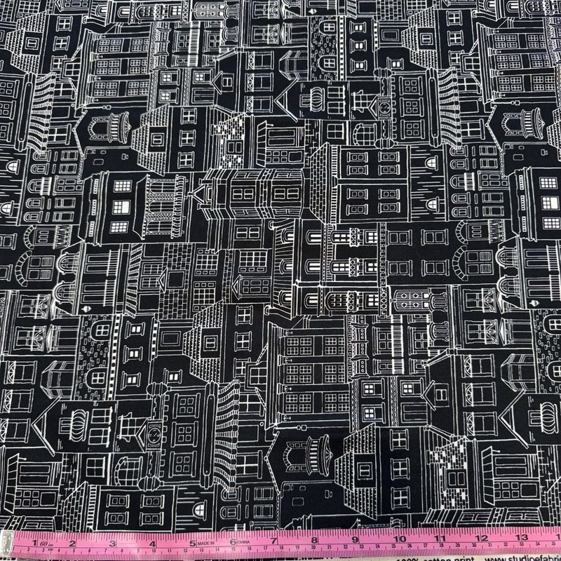 All or Nothing Town Center in White/Black by Chelsea DesignWorks 8227-90