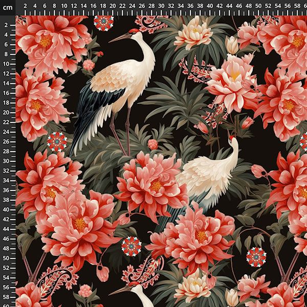 Stof 25-292 Avalana Viscose Jersey - Crane &amp; Peony