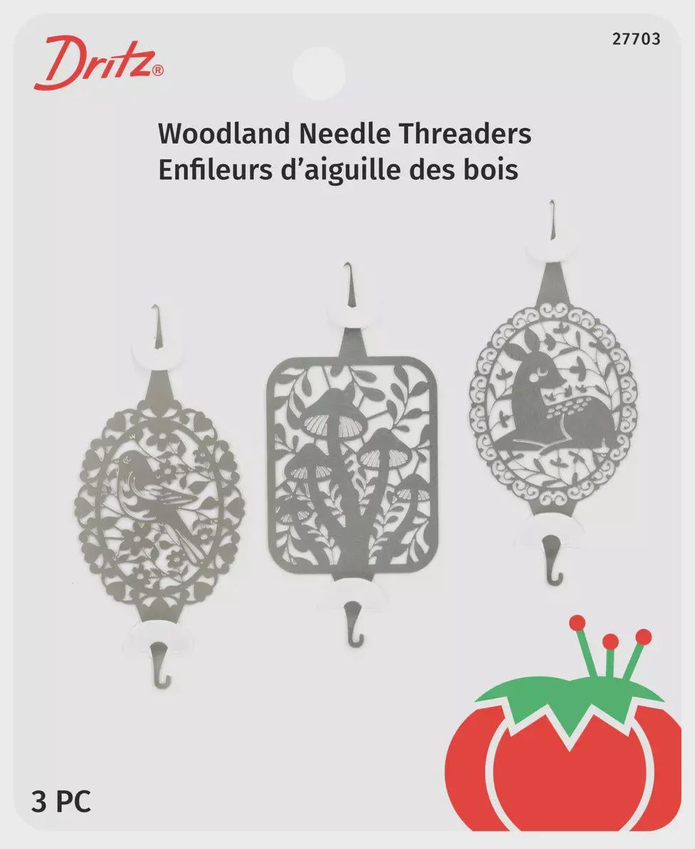 Dritz Woodland Needle Threader - 3 Pcs