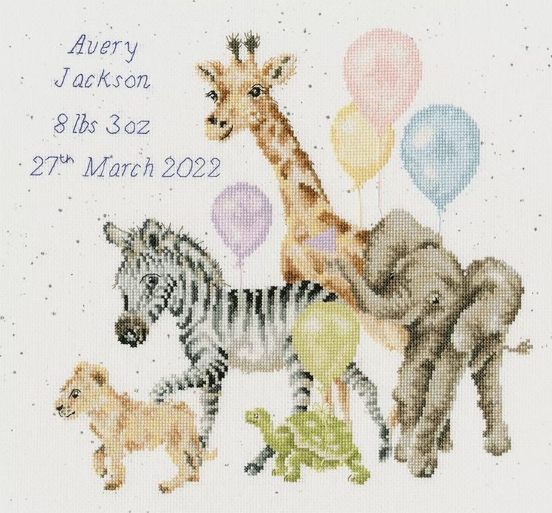 Welcome to the World by Hannah Dale for Bothy Threads