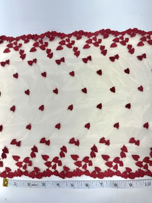Cupid’s Kiss Embroidered Lace