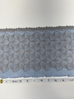 Gilded Petals Embroidered Tulle Lace