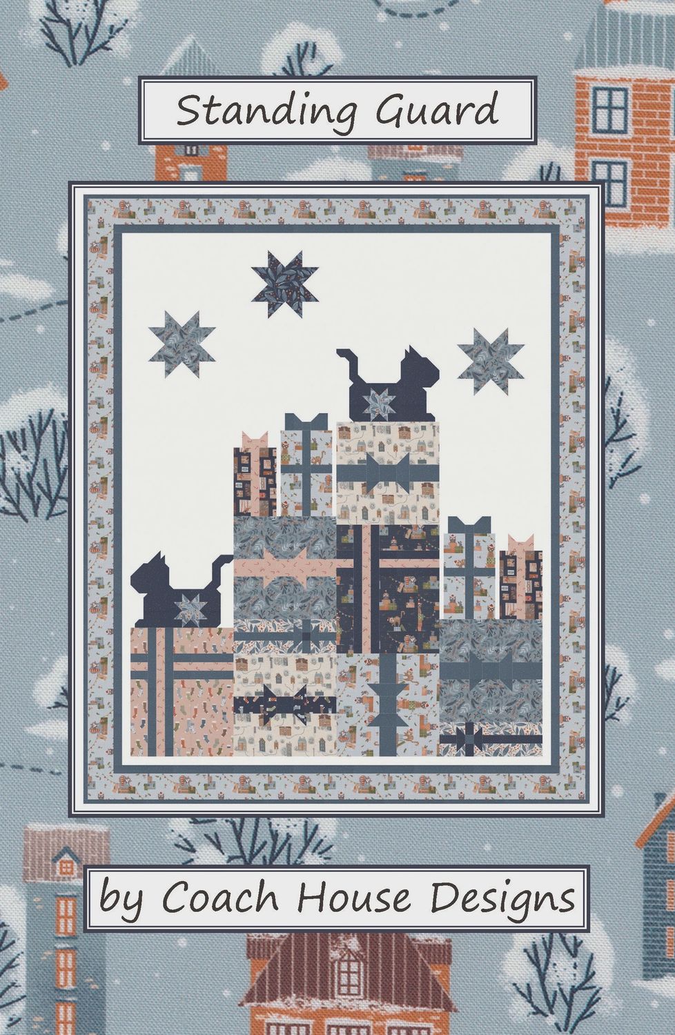 Standing Guard PDF Quilt Pattern by Barbara Cherniwchan