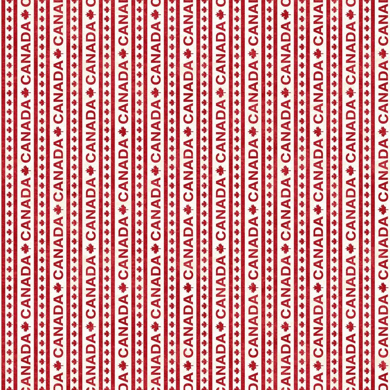 Canadian Classics 3 Canada Stripe 28781-11 By Deborah Edwards