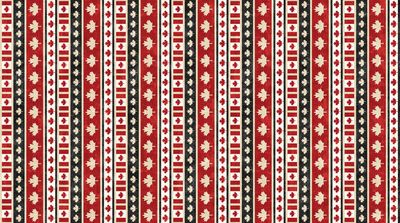 Canadian Classics 3 Leaf Stripe 28782-24 By Deborah Edwards