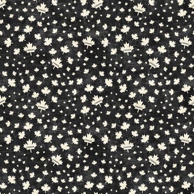 Canadian Classics 3 Canada Leaf in Black 28783-99 By Deborah Edwards