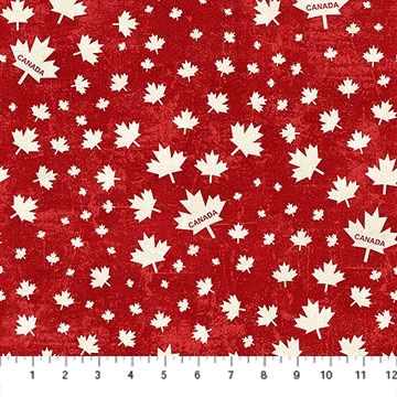 Canadian Classics 3 Canada Leaf in Red 28783-24 By Deborah Edwards
