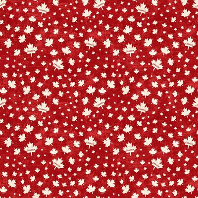Canadian Classics 3 Canada Leaf in Red 28783-24 By Deborah Edwards