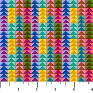 PieceWork Flying Geese in Schoolhouse by Anna Maria Textiles