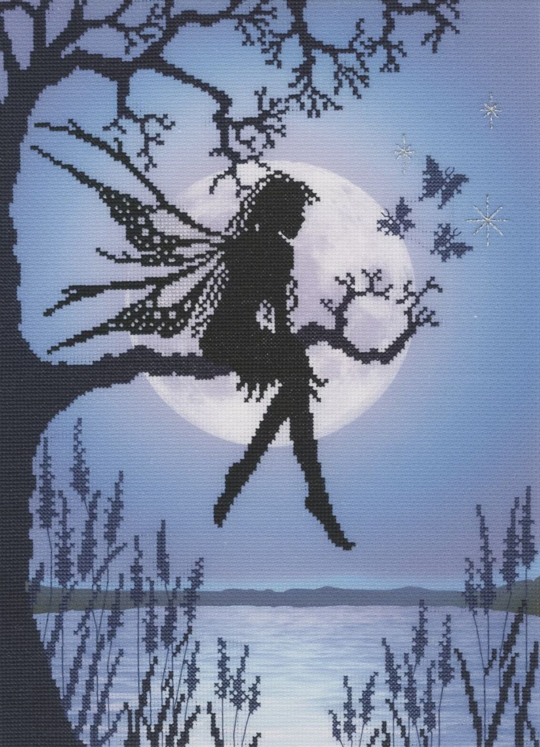 Luna Cross Stitch Kit - Aida