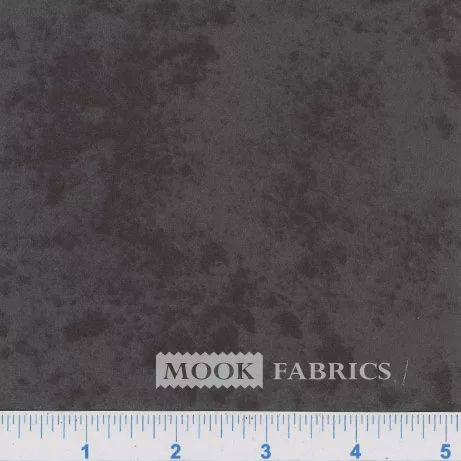 Black Flannel by Mook Fabrics