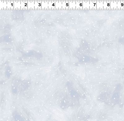 Snowtime Snow Dot Y4555-5 Light Gray by Anita Jeram for Clothworks