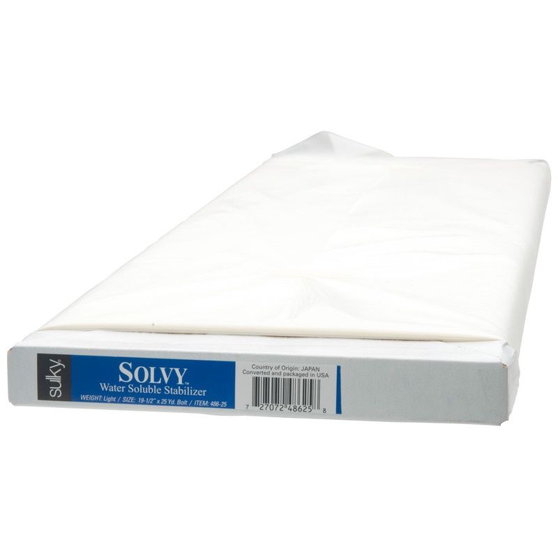 SULKY Solvy - White - 50cm (19 1⁄2″) Wide by the Metre