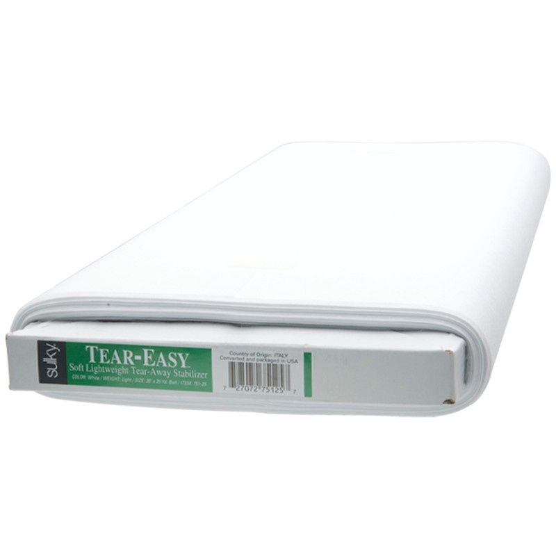 SULKY Tear-Easy - White - 50cm (20″) Wide - By the Metre