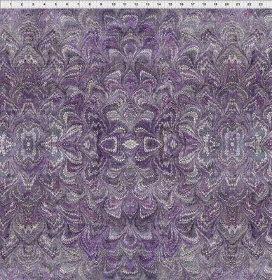 Carpet Bag Romance Purple Marble by Jason Yenter