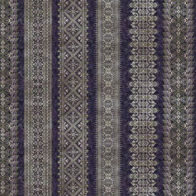 Carpet Bag Romance Purple Stripe by Jason Yenter