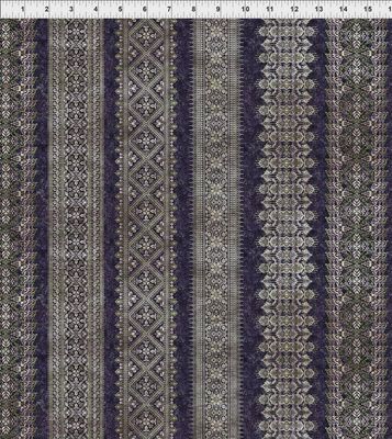 Carpet Bag Romance Purple Stripe by Jason Yenter