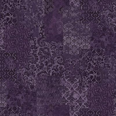 Carpet Bag Romance Purple Brocade by Jason Yenter