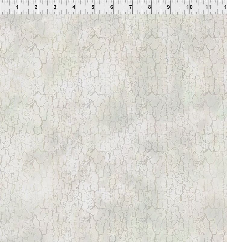Carpet Bag Romance Cream Crackle by Jason Yente