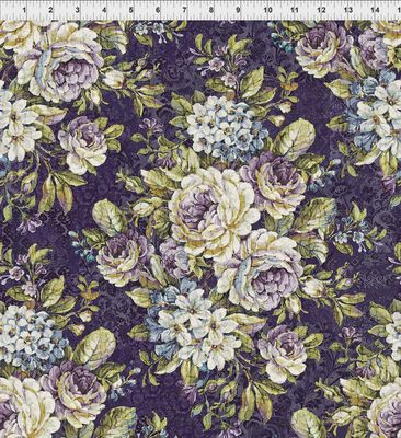 Carpet Bag Romance Purple Bouquet by Jason Yente