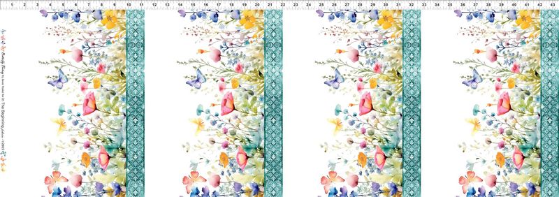 Butterfly Fantasy Border by Jason Yente