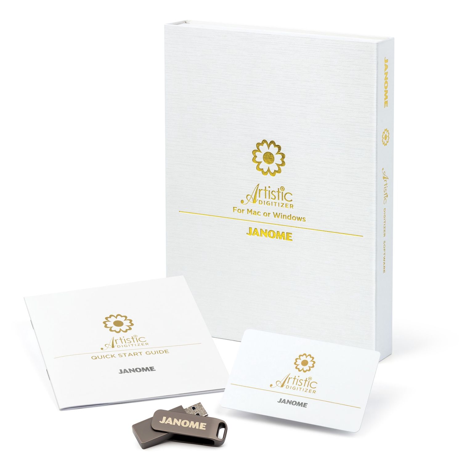 Janome Artistic Digitizer V2.0 For Mac or PC