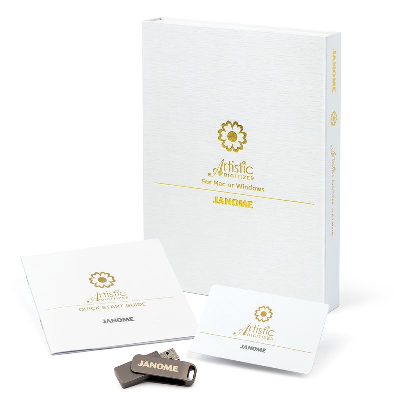 Janome Artistic Digitizer V2.0 For Mac or PC