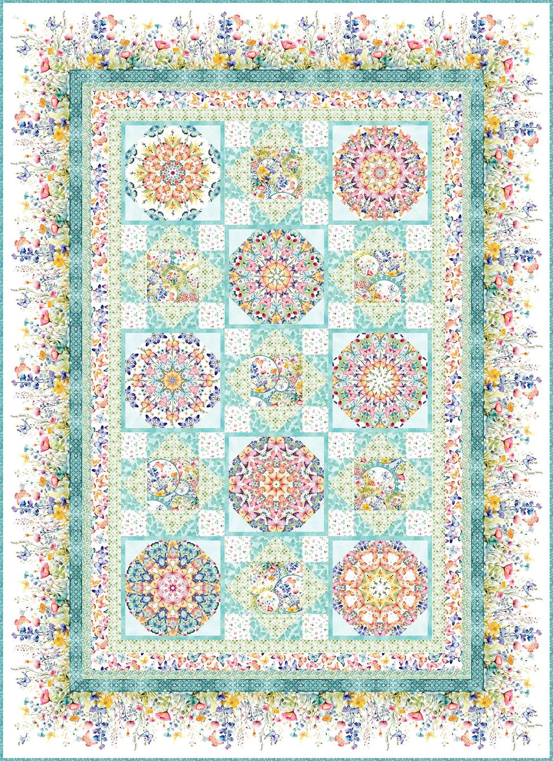 Butterfly Fantasy by Jason Yente - Quilt Kit