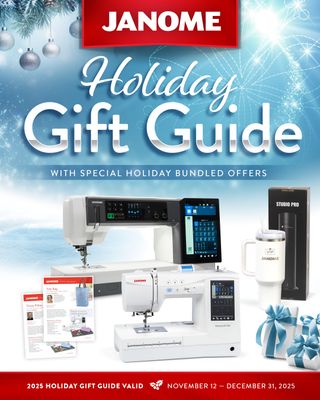 Janome Holiday Gift Guide 2025