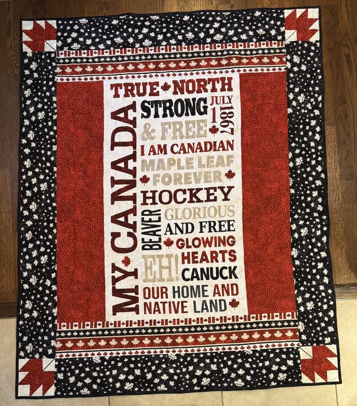 Canadian Classics Quilt Kit - Lap Quilt Kit (Approx. 51.5&quot; x 64&quot;)