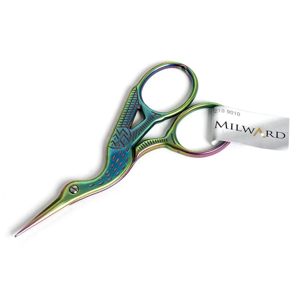 MILWARD Rainbow Stork Scissors 3.5&quot; (8.89 cm)