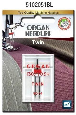 Organ Universal Twin Needle - 4.0mm Width