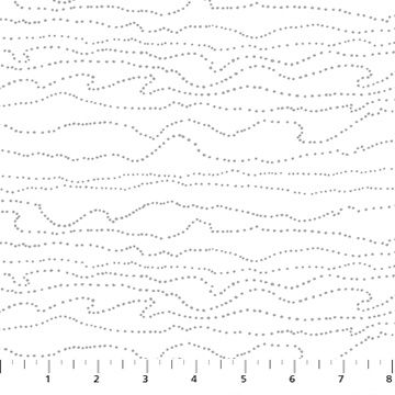 Dovetail Gray Strings on White by Ghazal Razavi for Figo 92037-10