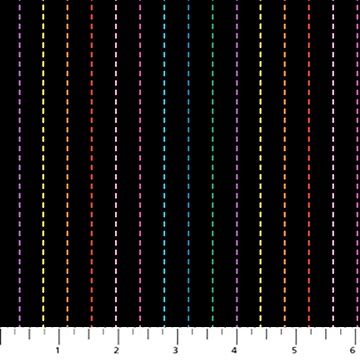 Dusk Stripe in Black Multi by Ghazal Razavi for Figo 92043-99