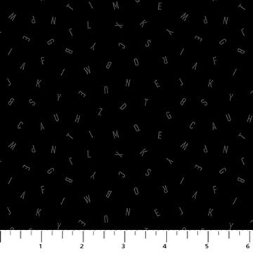 Dusk Letters in Black Grey by Ghazal Razavi for Figo 92048-99