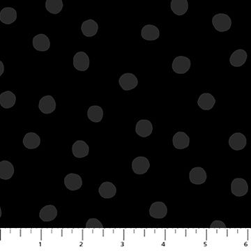 Dusk Large Dots in Black Pigment by Ghazal Razavi for Figo 92050-99